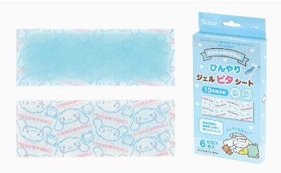 SKATER 兒童退熱貼6片 - CINNAMOROLL