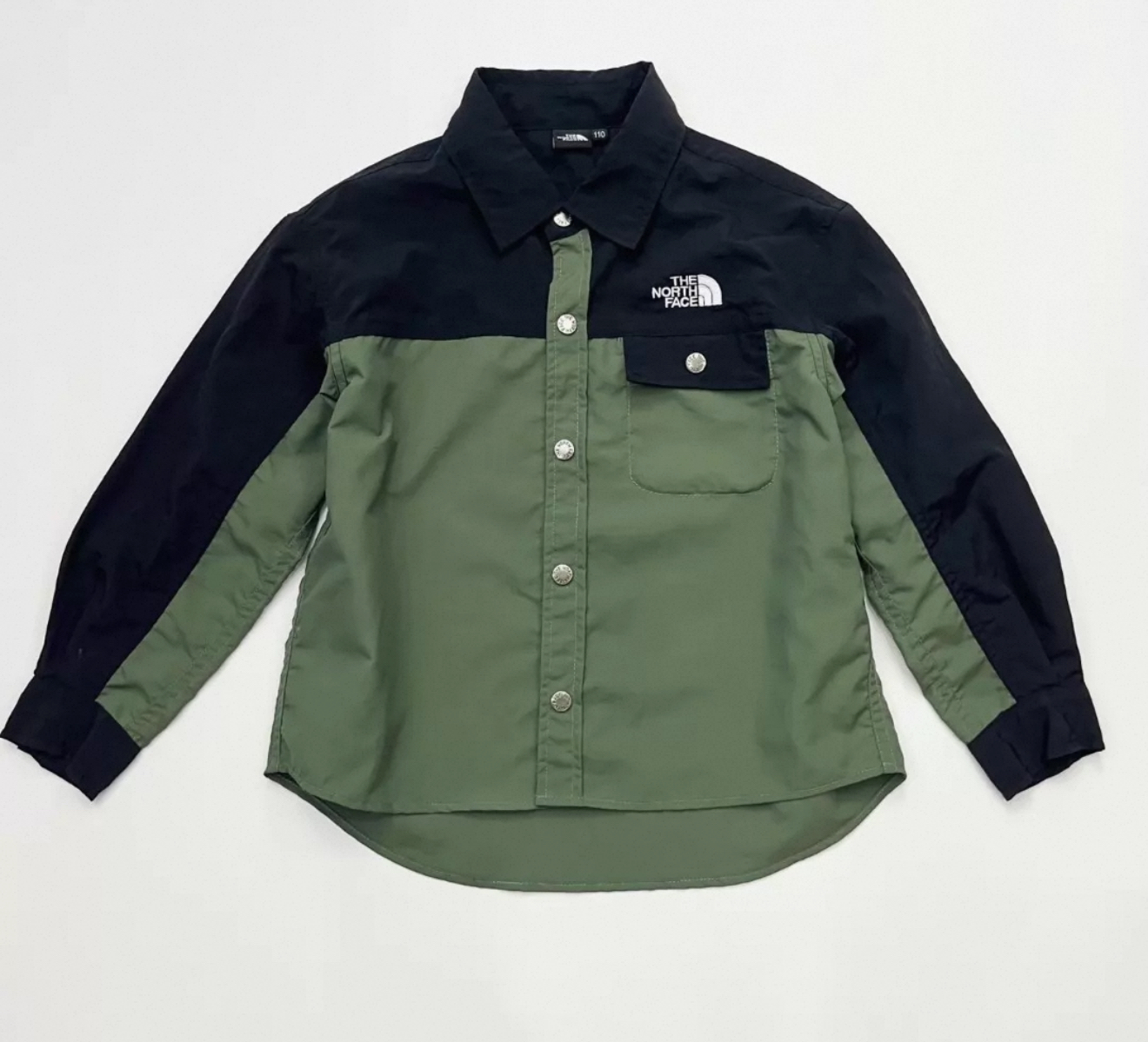 B0012 TNF拼色速乾防風襯衫