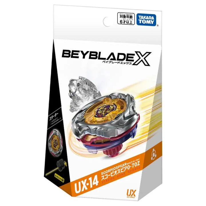 Takara Tomy 爆旋陀螺 Beyblade X UX-14 Starter UX14陀螺