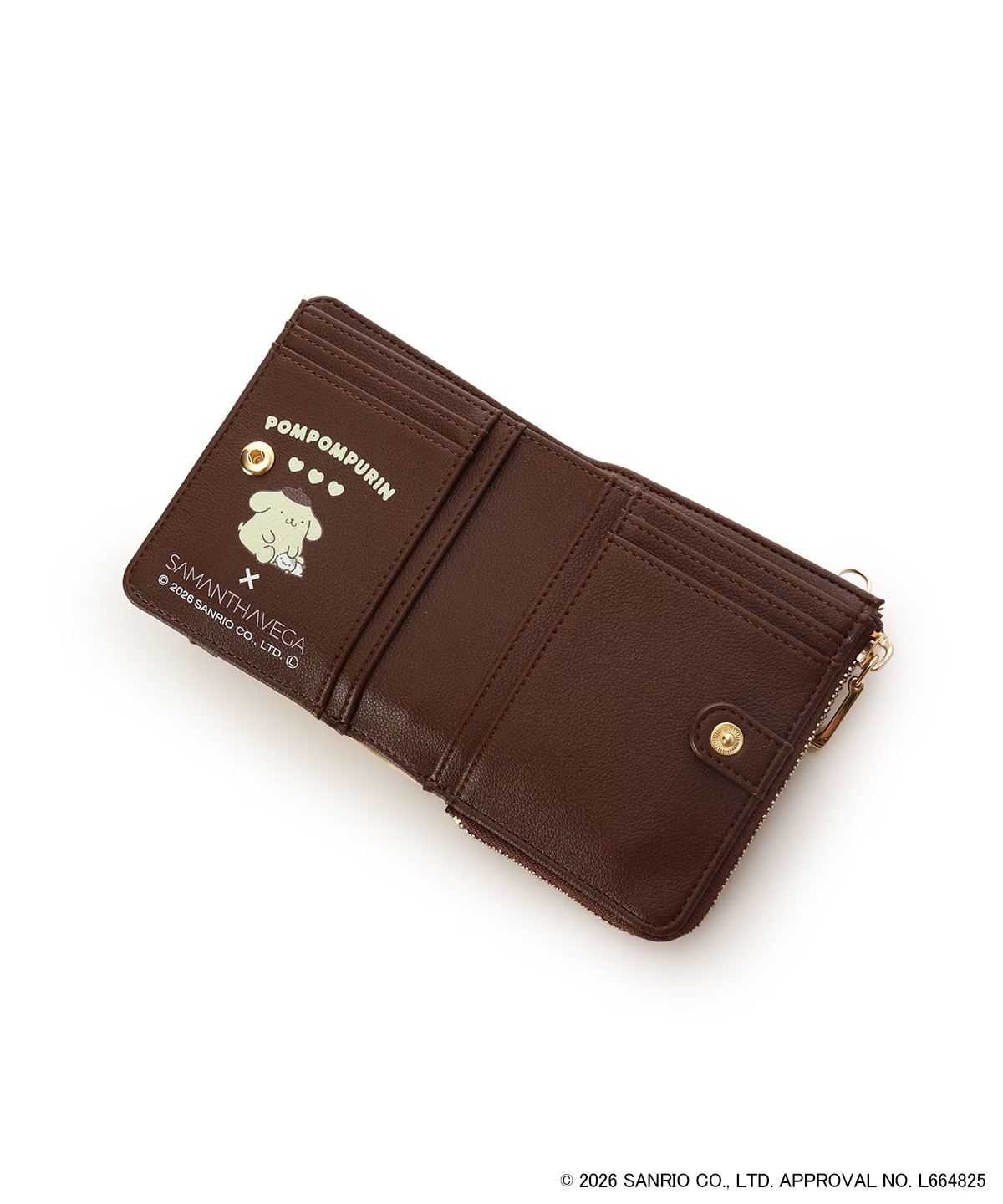 🌸 【預訂】Folding Wallet-SAMANTHAVEGA x Pompompurin 