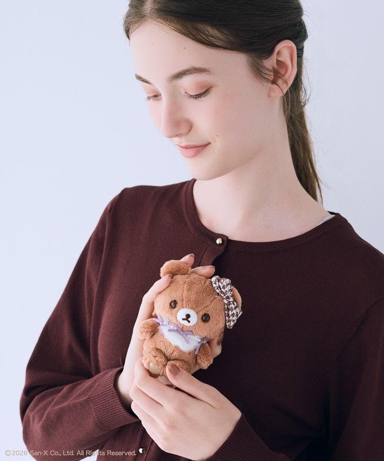🎀【預訂】Maison de FLEUR × RILAKKUMA 茶小熊公仔掛飾