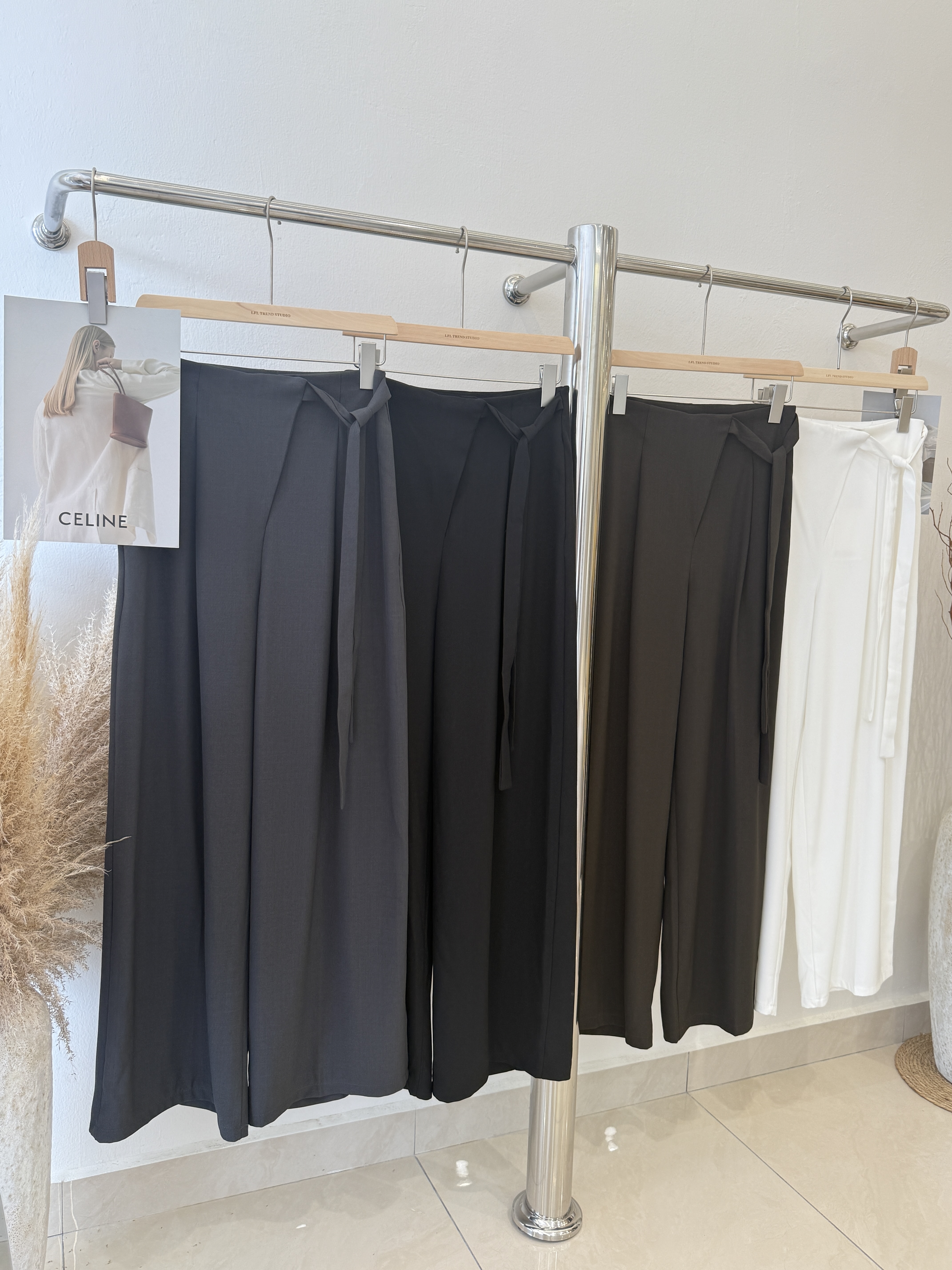 7012 高腰显瘦西装长裤