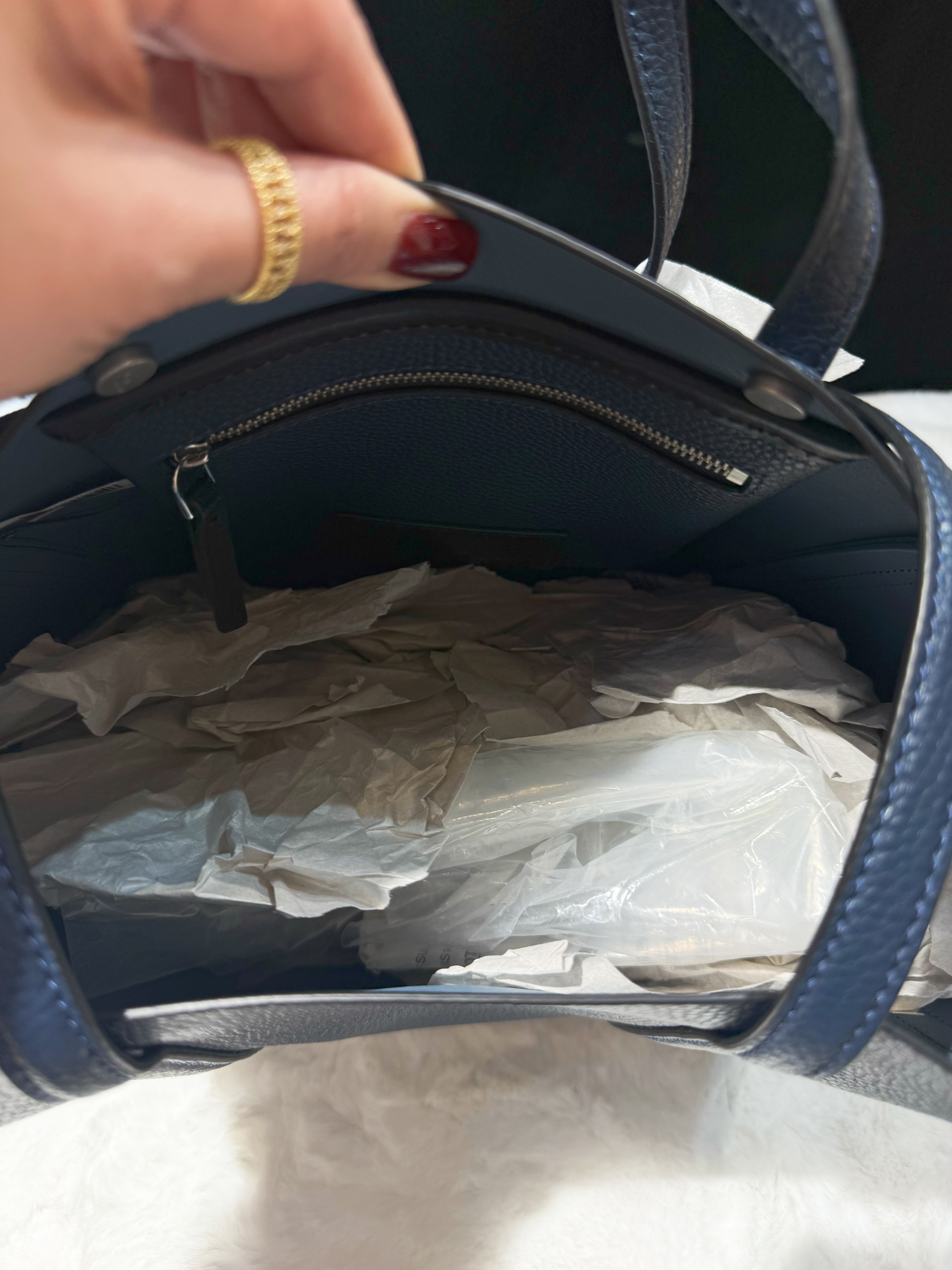 Marc Jacobs E-The shopper tote navy