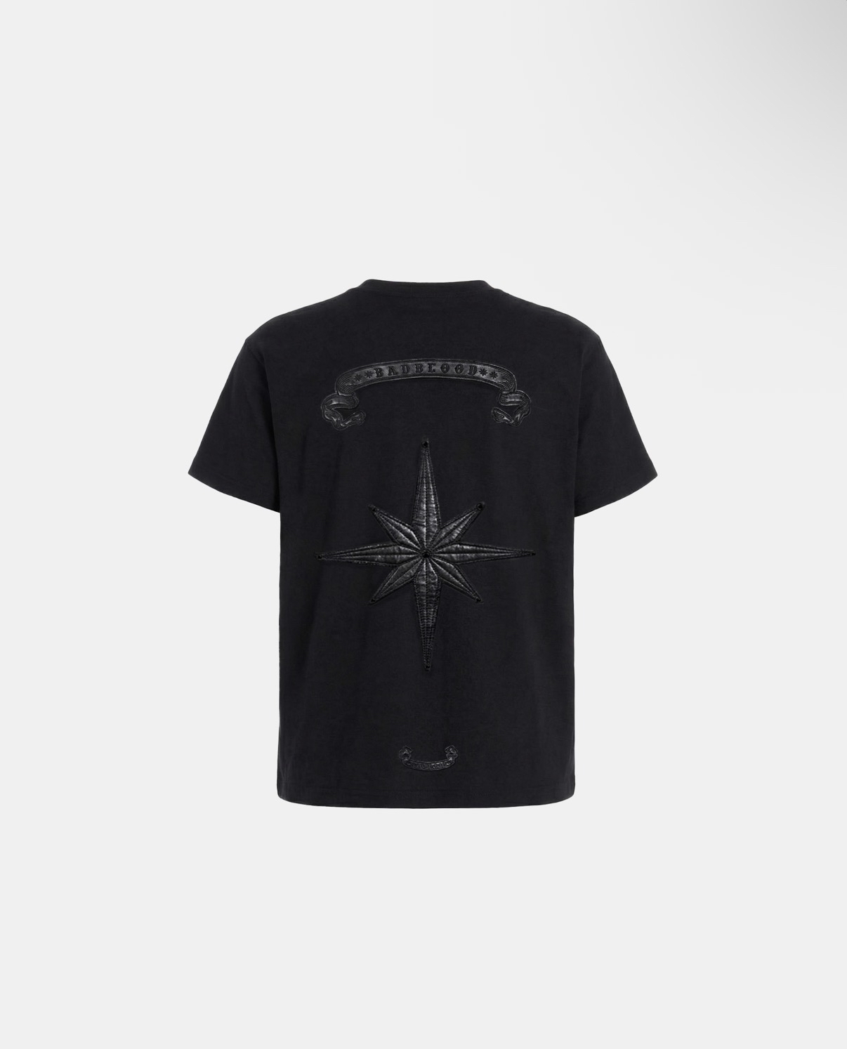 BADBLOOD新款 [w-tee26-146] Cosmo Bad Patch Short Sleeve T-Shirt - Dark Gray