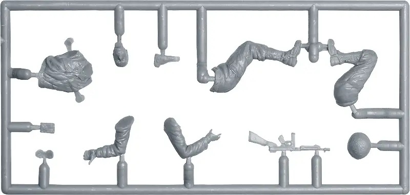 1/35 REST & FIGHTING. U.S. SOLDIERS w/WLA MOTORCYCLES