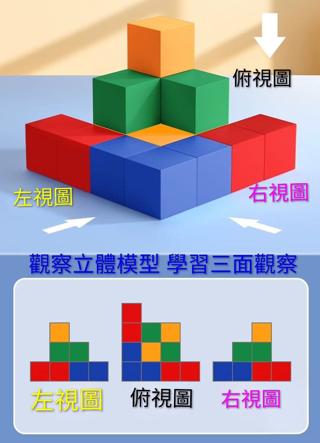 磁力數學正方體模型 (T546) 🚛 送貨方式請選(5)