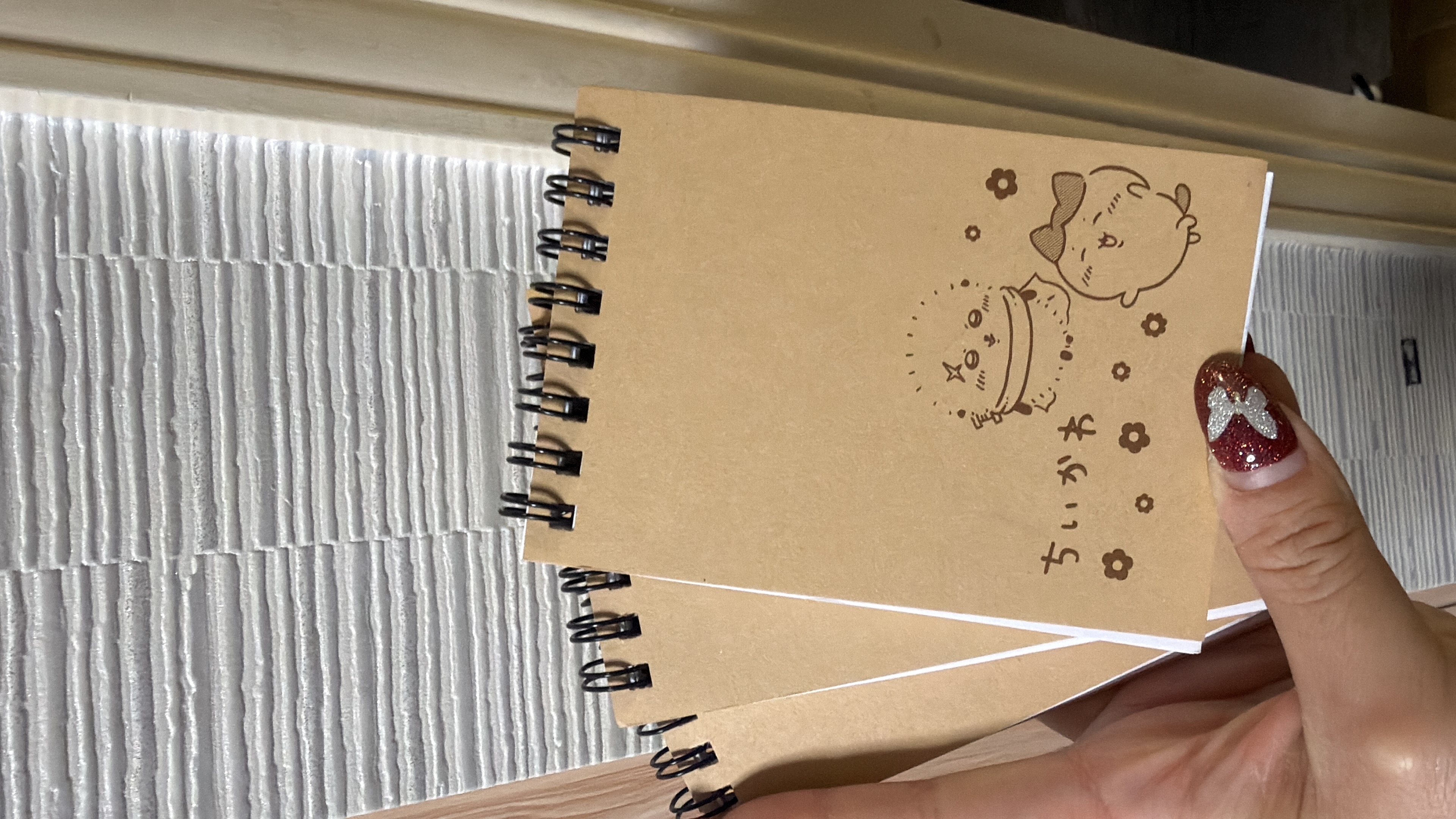 現貨 日本Chiikawa 師父&小八 迷你筆記本