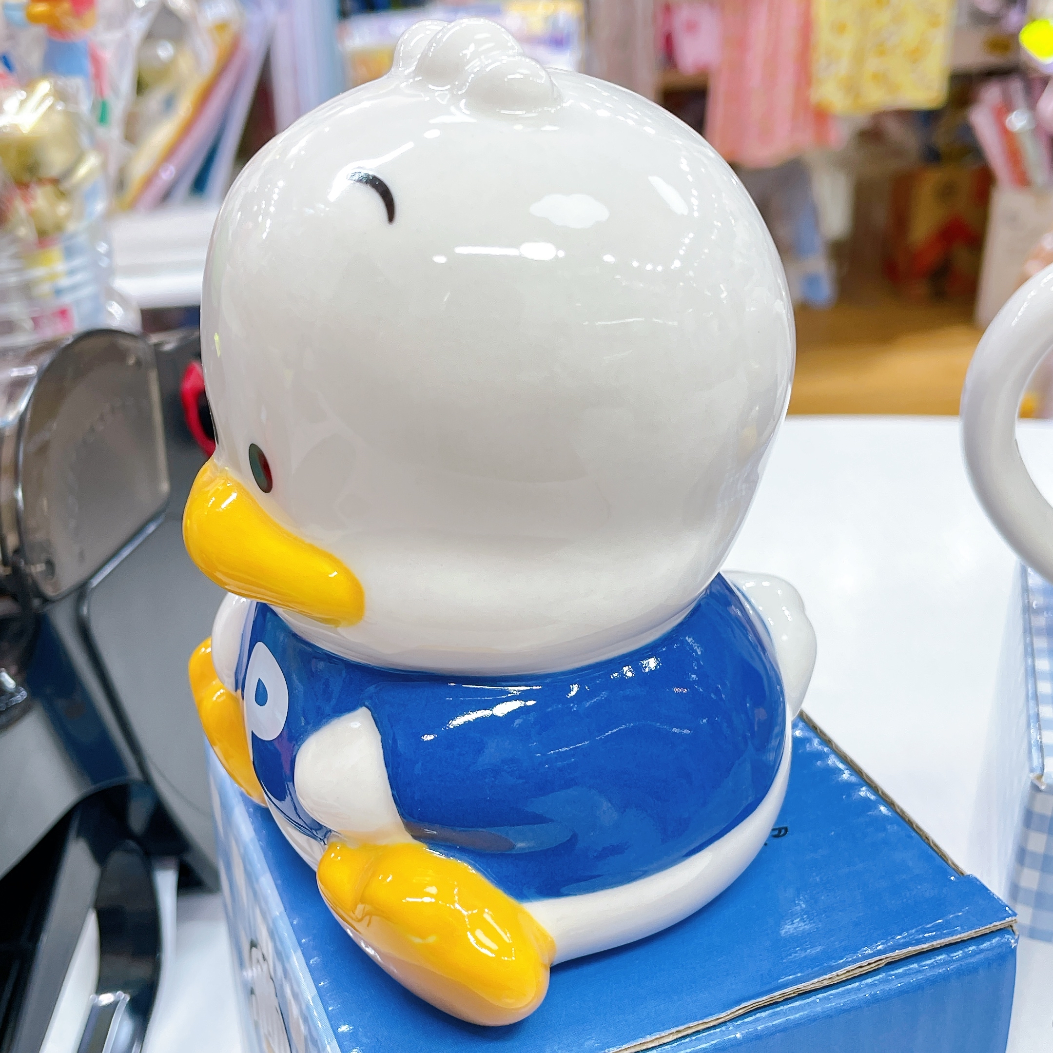 日本直送新款AP鴨陶瓷杯 錢罌