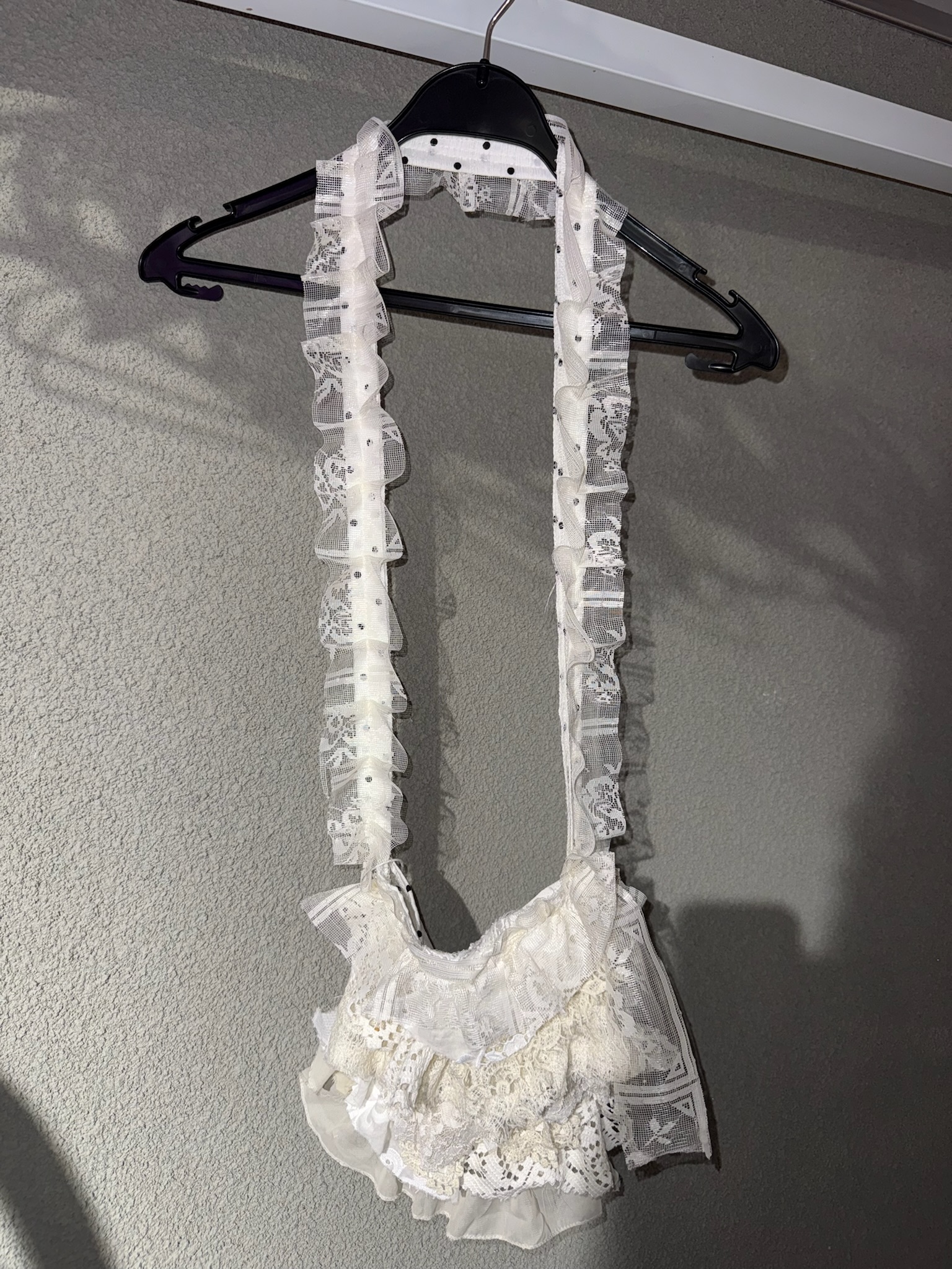 Secret Garden Lace Ruffles Handmade Bags