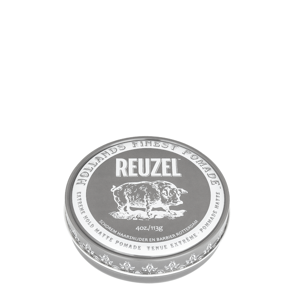 REUZEL Extreme Hold Matte Pomade 灰豬超強水性啞色髮泥 113g