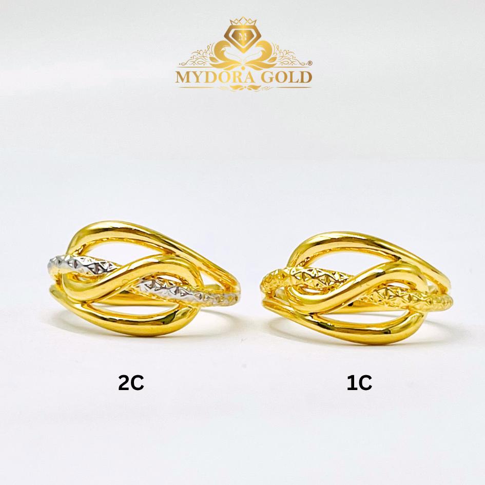 MYDORA Cincin Grace Knot (5G) l EMAS 916/22K