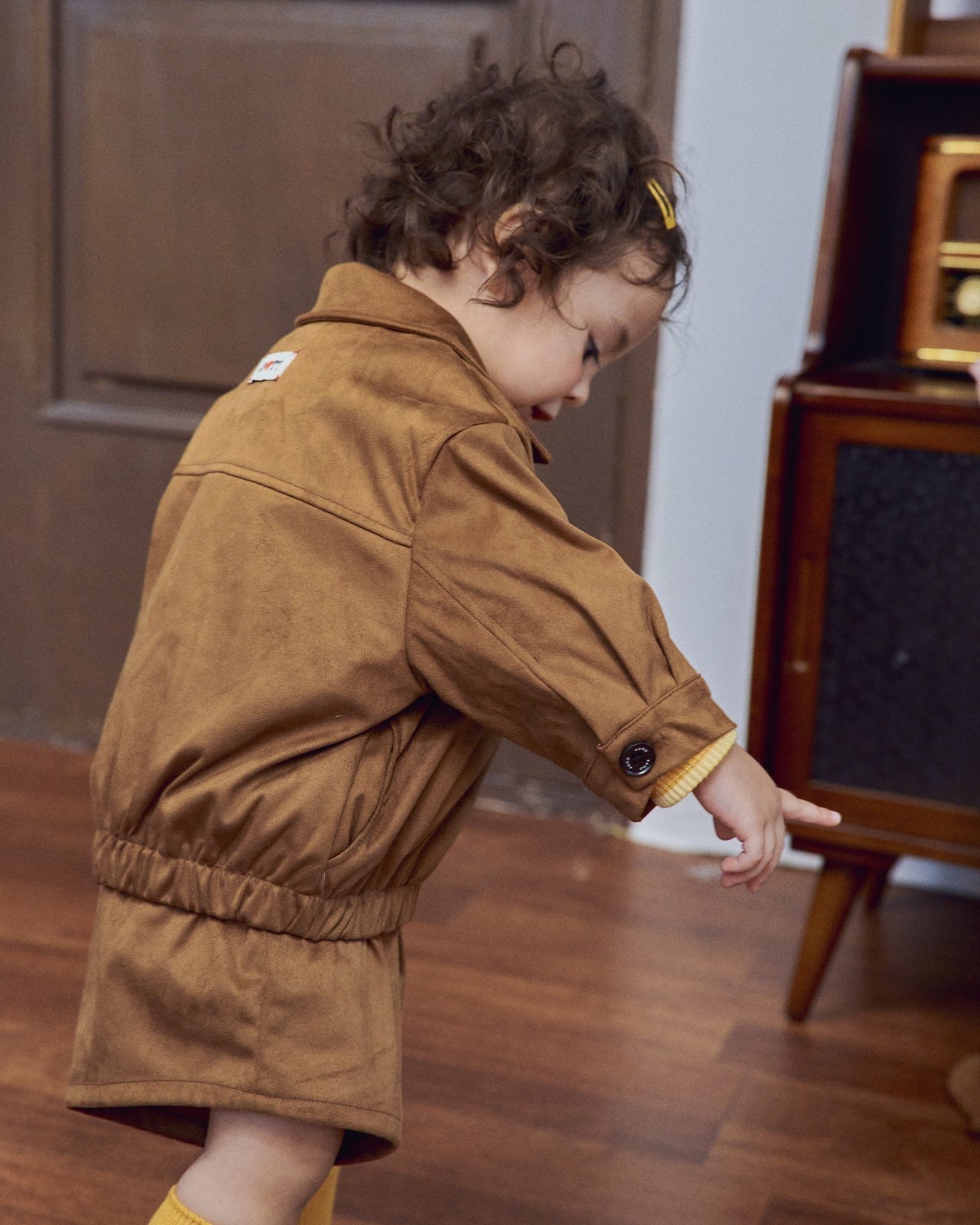 OOTT | Brown Suede Jacket