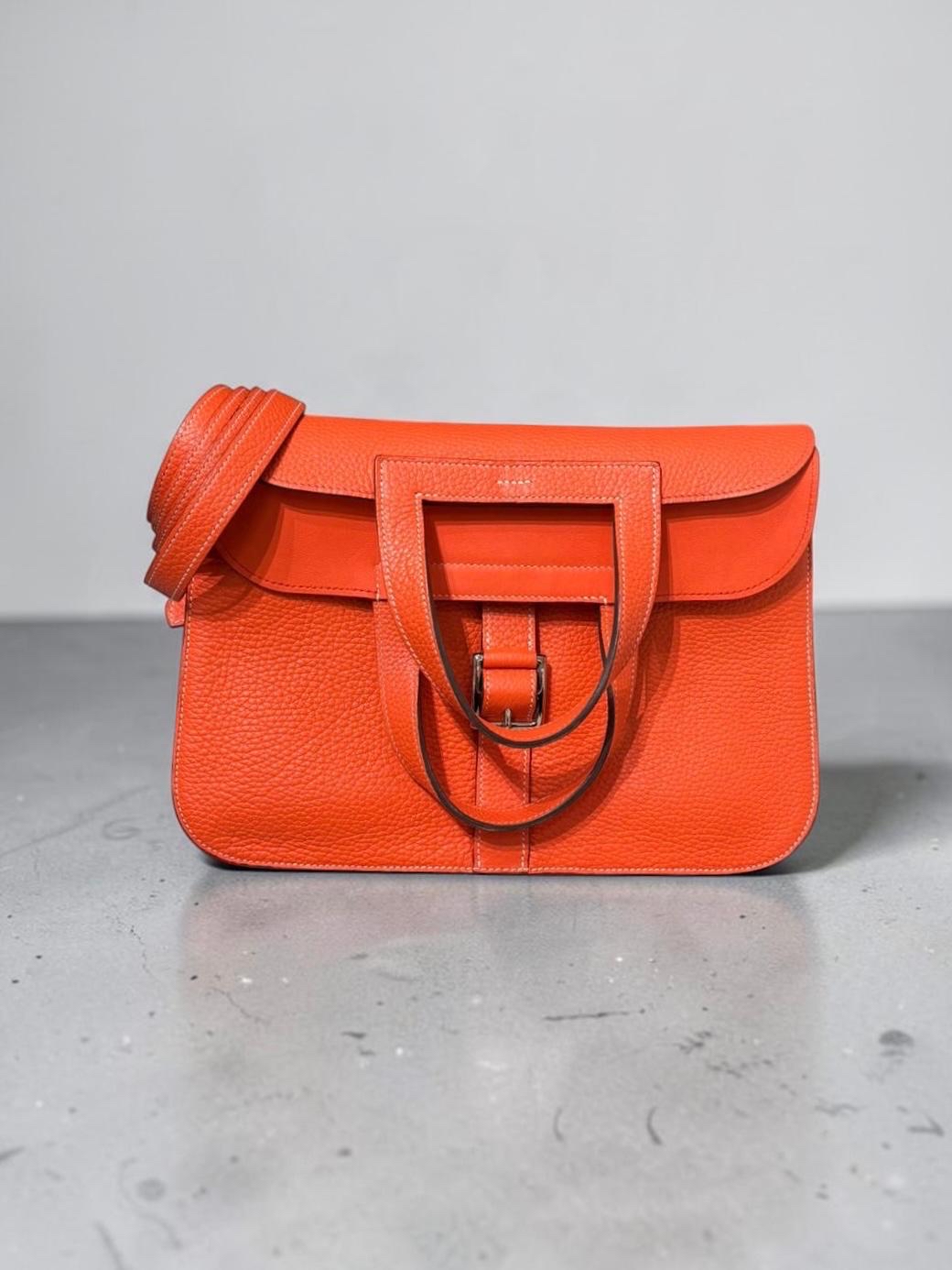 Hermes Halzan 31, 100%Authentic,98%new ✅dust bag✅box 