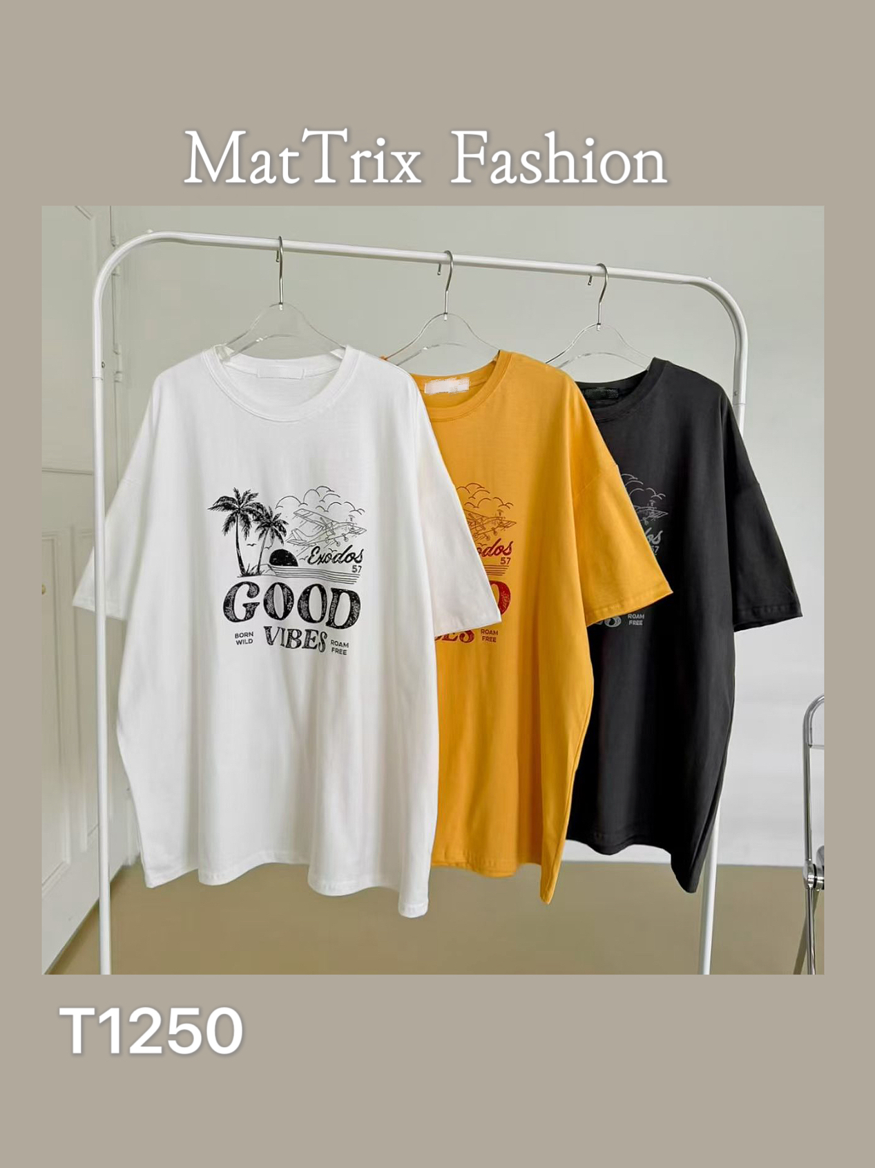 T1250渡假風Goods Tee  原價$238 