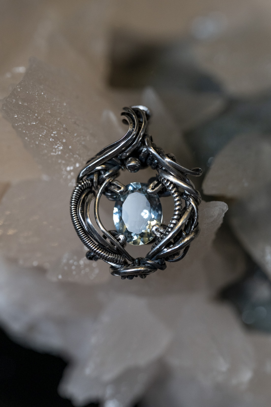 WAS 海藍寶頸鏈 - Aquamarine Necklace 