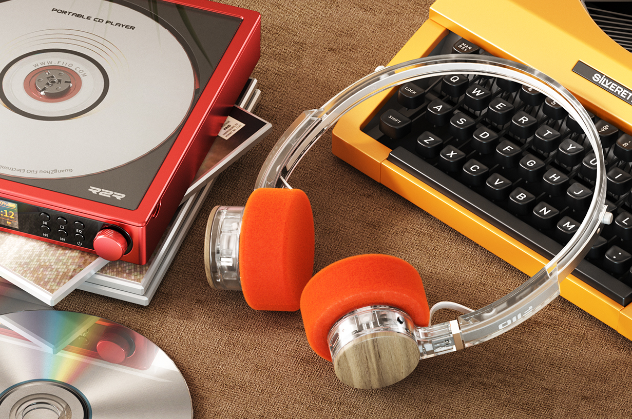 復古藍牙小頭戴 ~ FiiO EH11