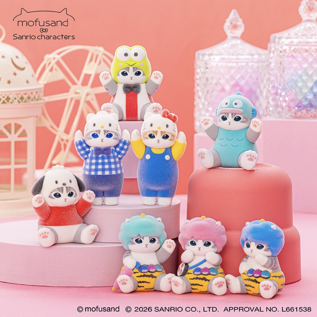 Mofusand 鯊魚貓 擺設｜預訂