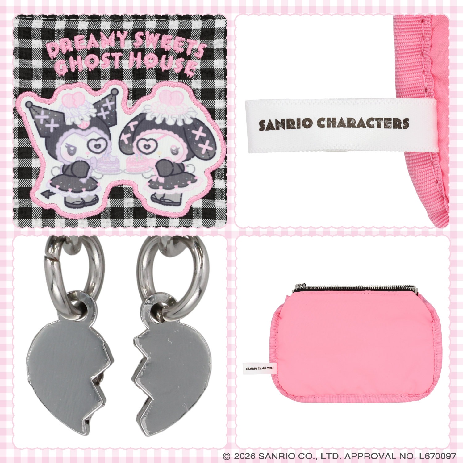🌸 【預訂】Tissue Pouch - DREAMY SWEETS GHOST HOUSE