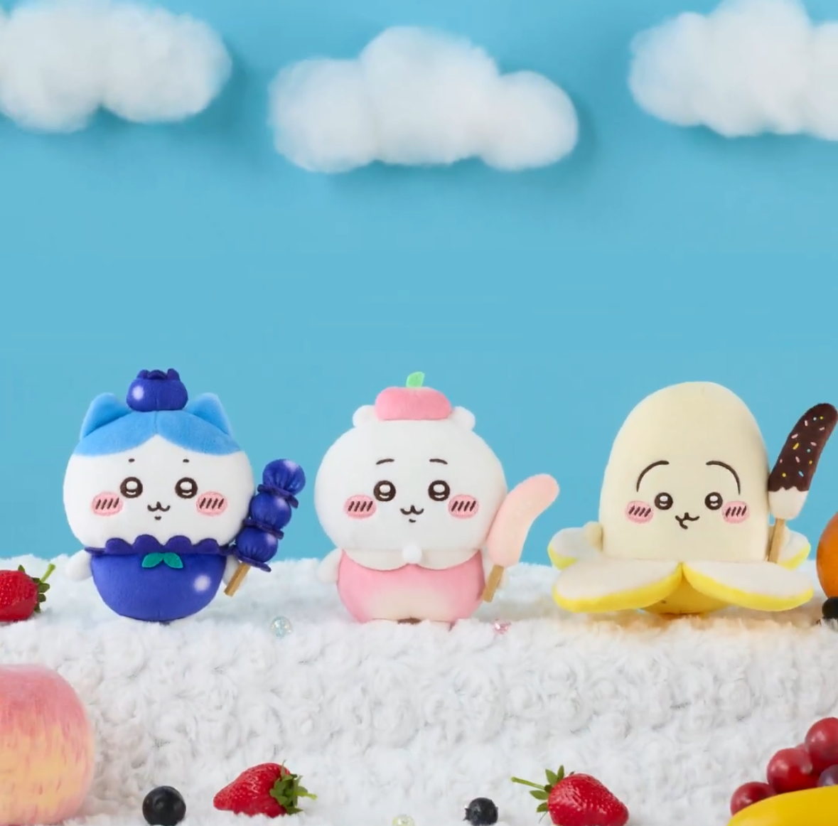 Chiikawa pocket 小可愛 白桃匙扣｜預訂