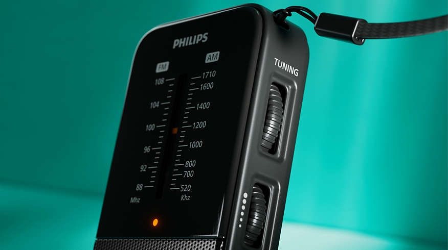 Philips 便攜式 FM/AM 收音機 TAR1509/00