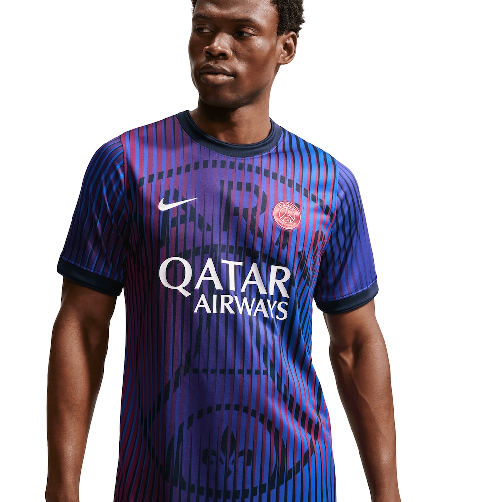 Nike PSG 巴黎聖日門 2026-27 紫色賽前短袖訓練球衣 