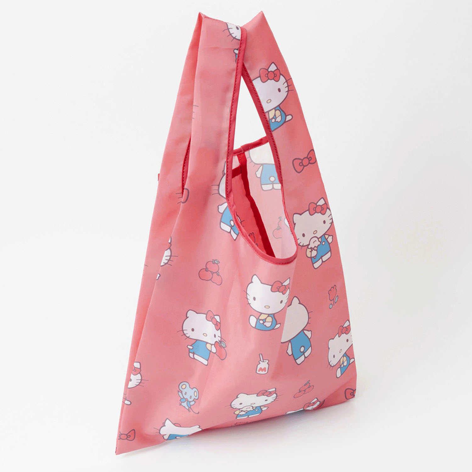 Sanrio - 環保袋 (紅色蘋果Hello Kitty款)