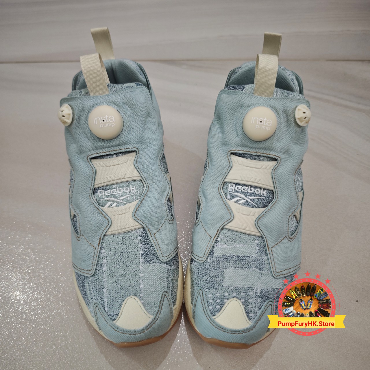 REEBOK Pump Fury 94 "Repaired Denim" **MESSAGE FIRST/先查詢貨存** (100245177)