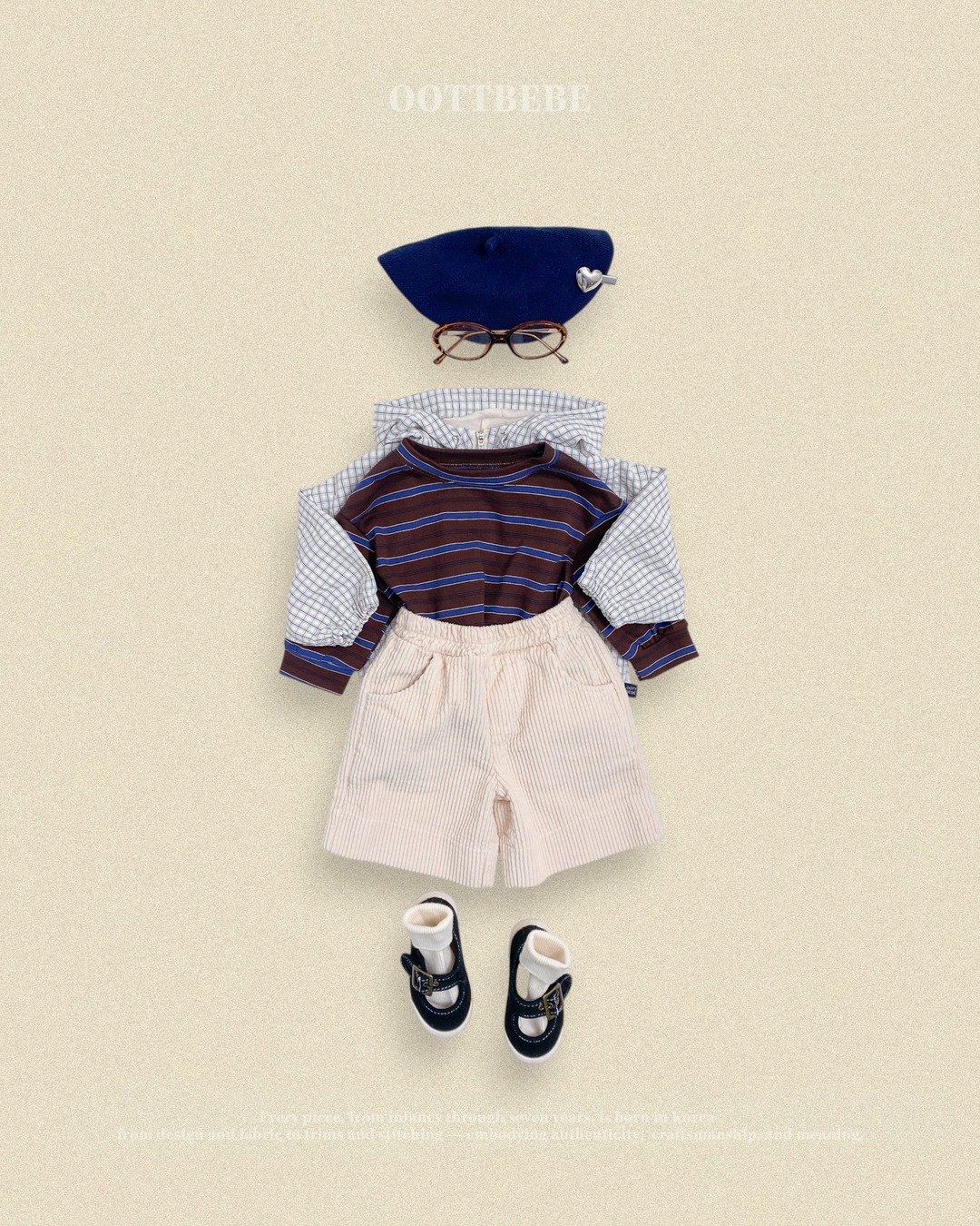 OOTT | Tomboy Shibori T-shirt Kids (Family Look)