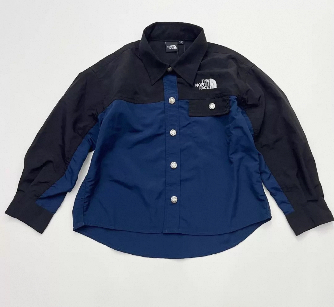 B0012 TNF拼色速乾防風襯衫