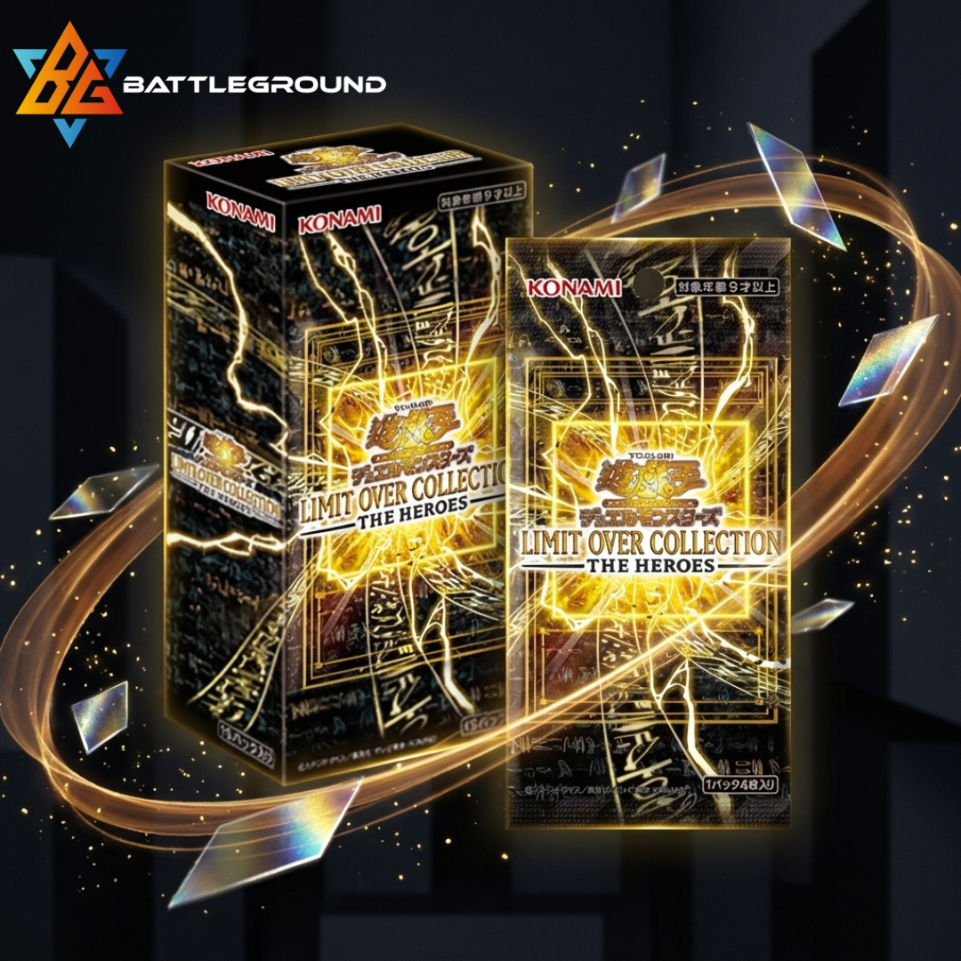 Yu-Gi-Oh! - 港版 Japanese YGO - Booster Box - LIMIT OVER COLLECTION - THE HEROES - CG2069-A