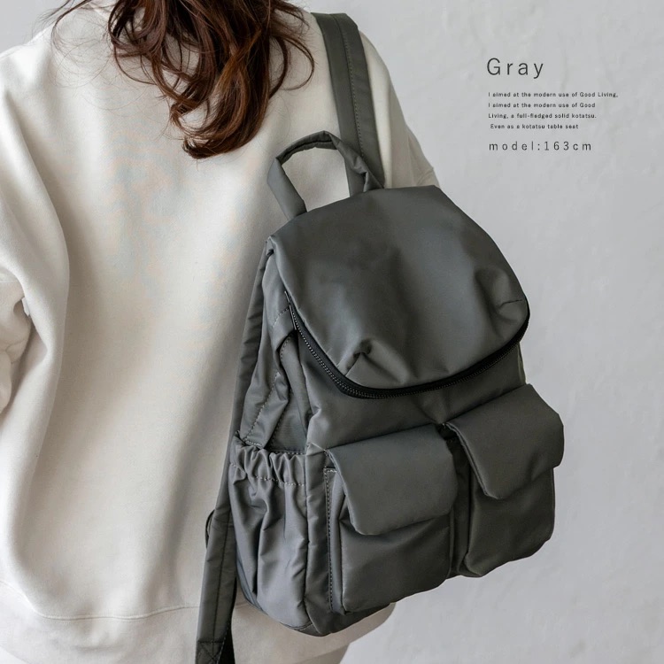 日本代購【 日本直送 10格 輕量 百搭 背囊10-Pocket Lightweight Backpack 】 