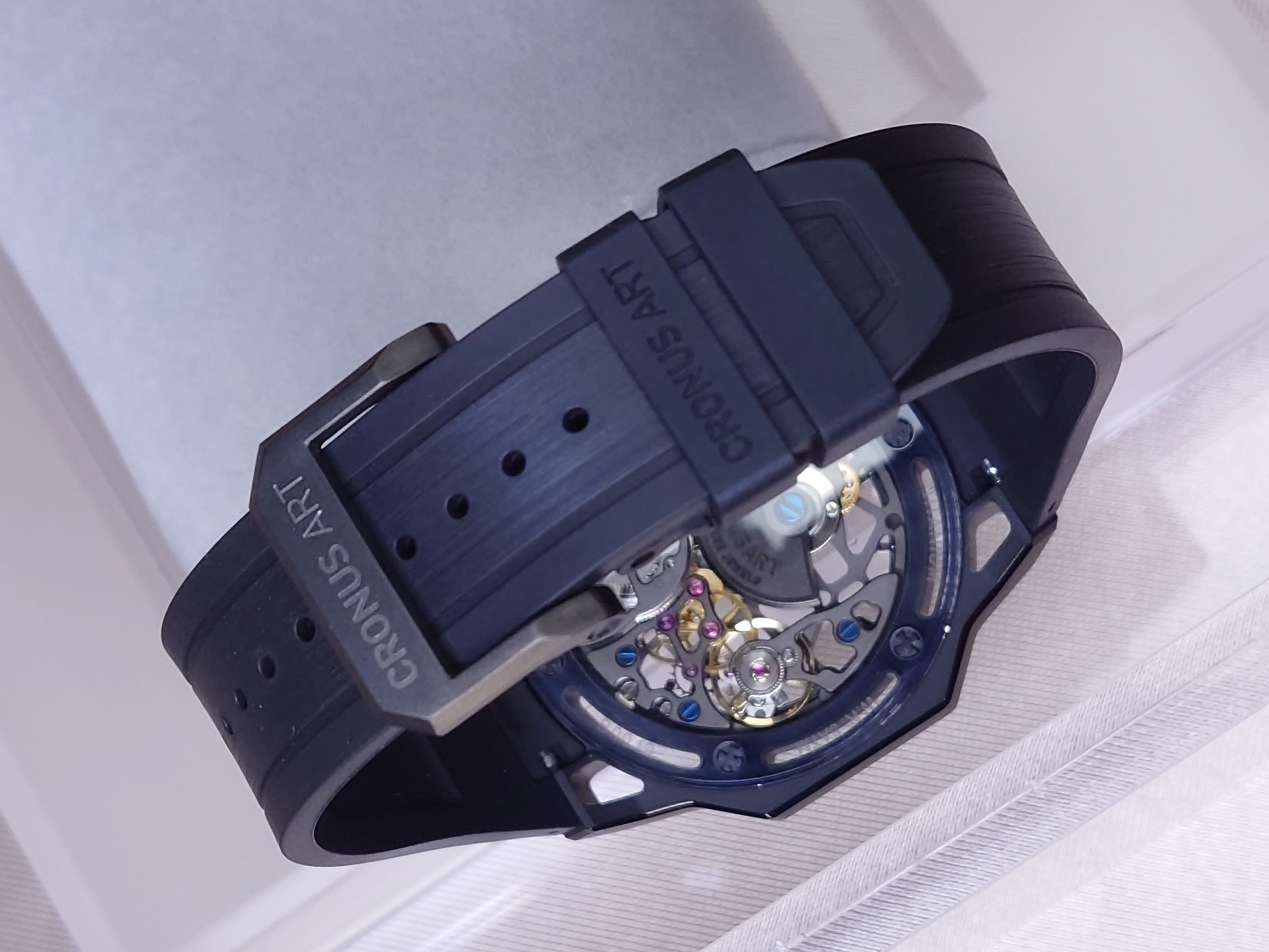 Cronus Art 探險者珍珠陀機械表 Black