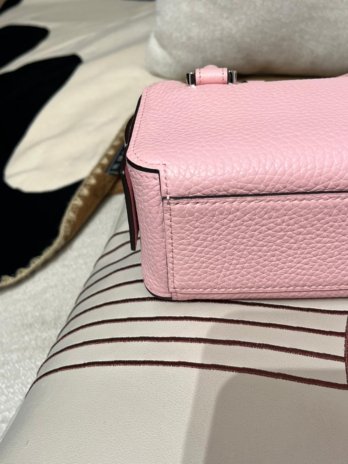 Delvaux cool box nano 牛皮銀扣，100%Authentic,99%new ✅Dust bag ✅ certificate