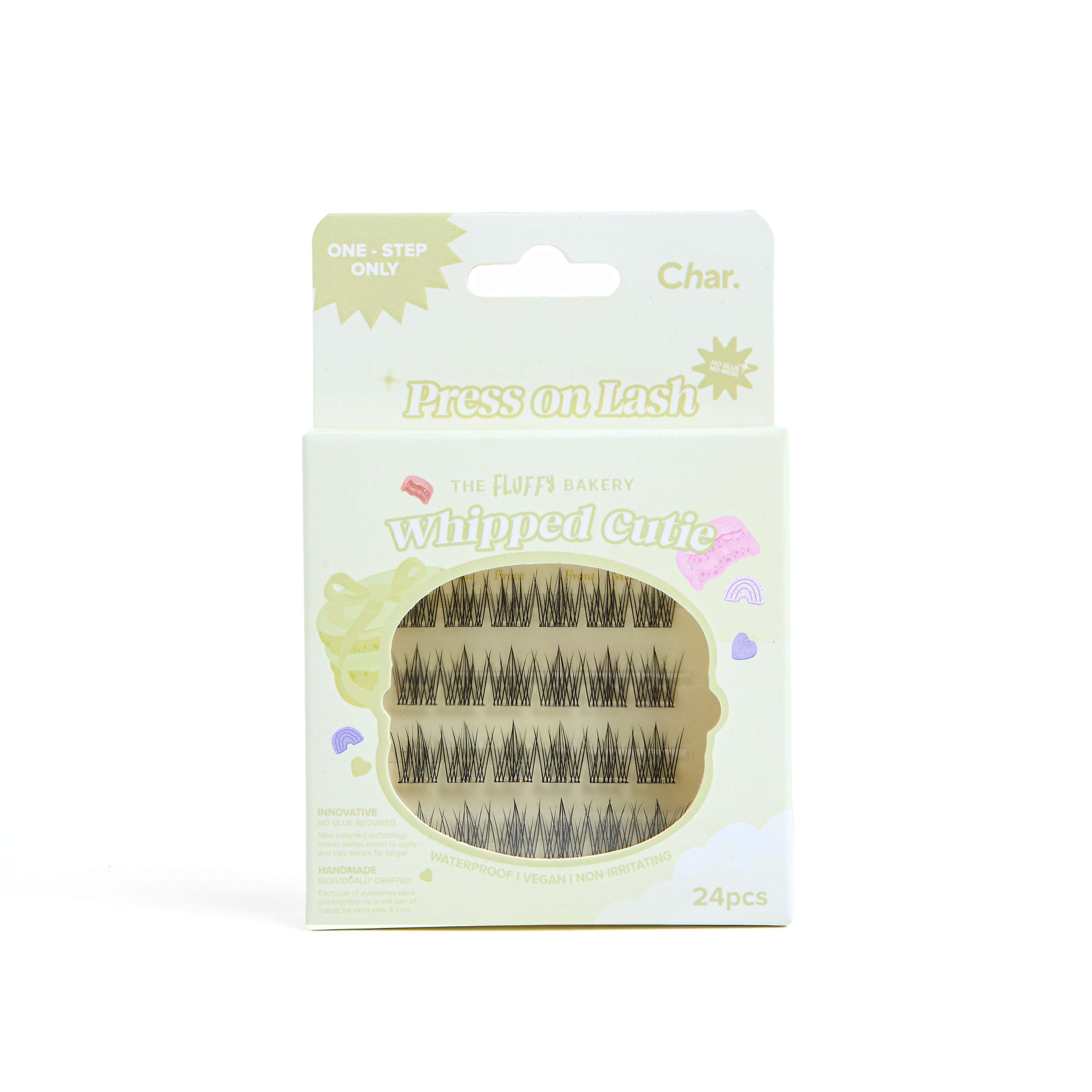 Char. Fluffy Bakery系列 柔軟假眼睫毛（Whipped Cutie 24PCS）