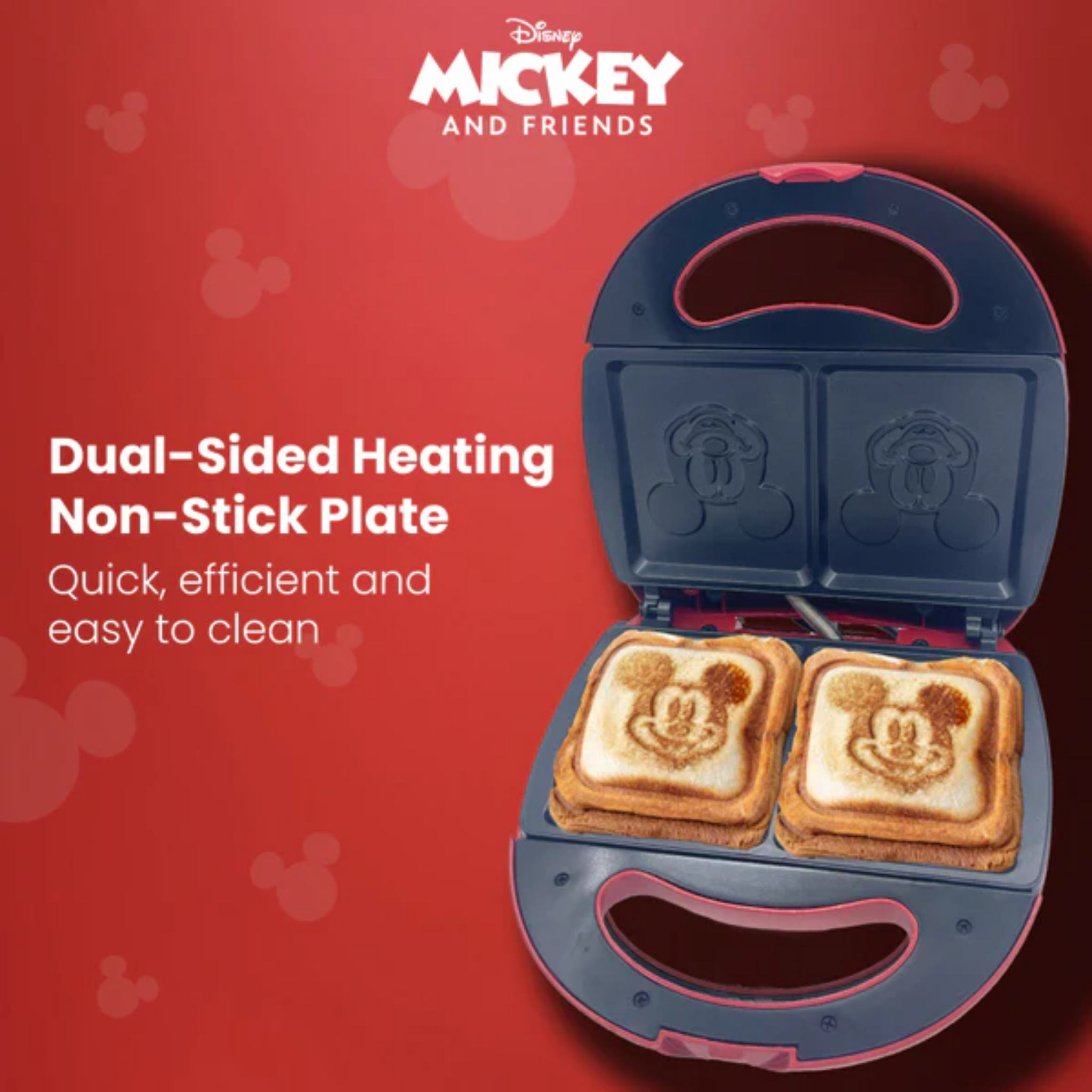 Russell Taylors Mickey & Friends Sandwich Maker (D7)