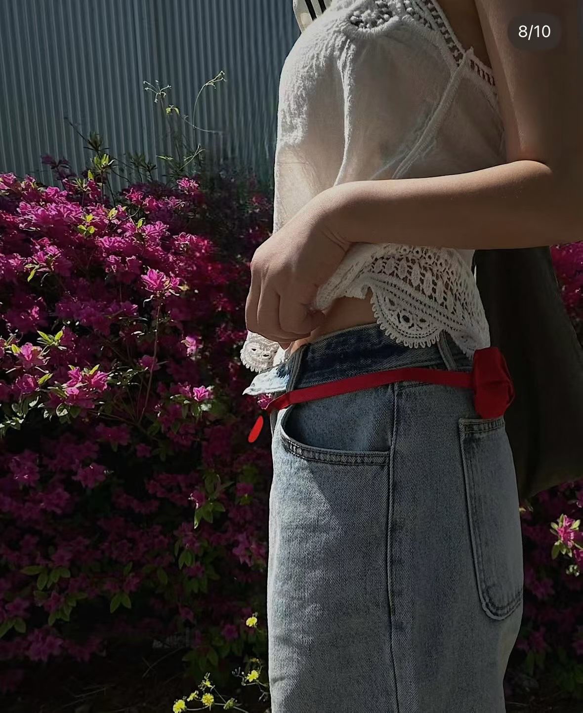 Embroidery vest