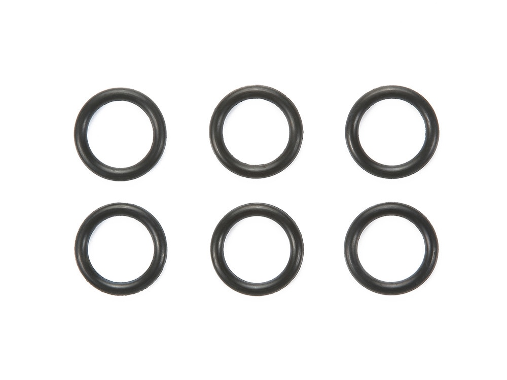 AO-1026 RUBBER RINGS FOR 13-12mm DOUBLE ALUMINUM ROLLERS (6PCS.)