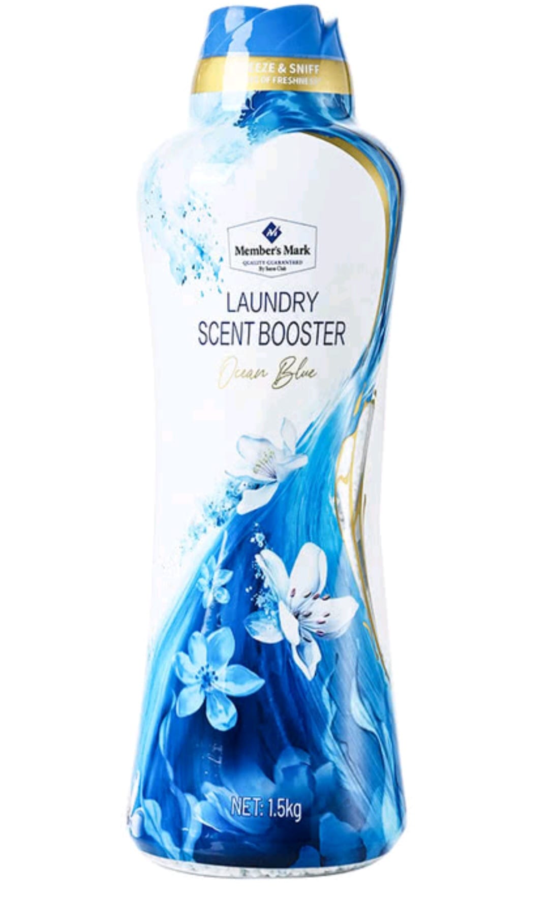 山姆會員店 衣物留香珠 1.5kg 99%除菌除端 持久留香 柔順護衣 抗靜電 平行進口 (00433)(00434)