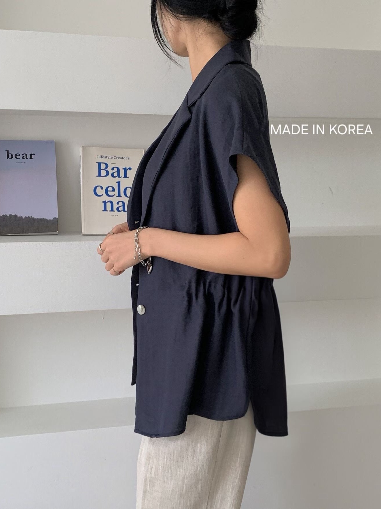 G6271 韓國🇰🇷薄料修腰外套仔