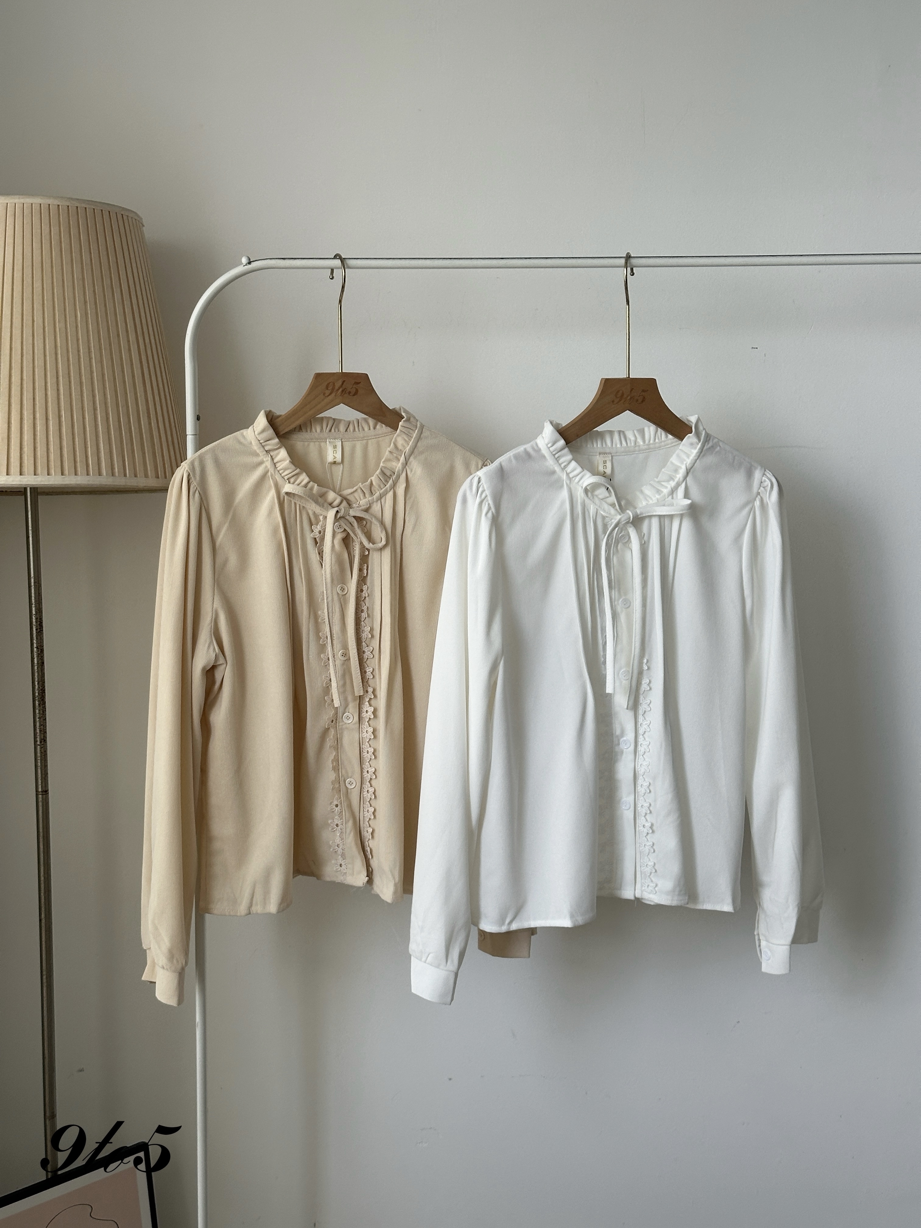 T4093 Bow-tie Ruffle Top - 4 Colors 