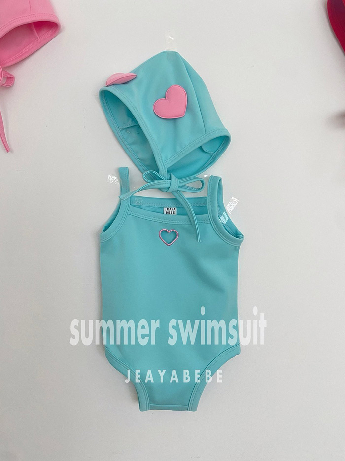 🇰🇷JeayaBebe泳衣+帽