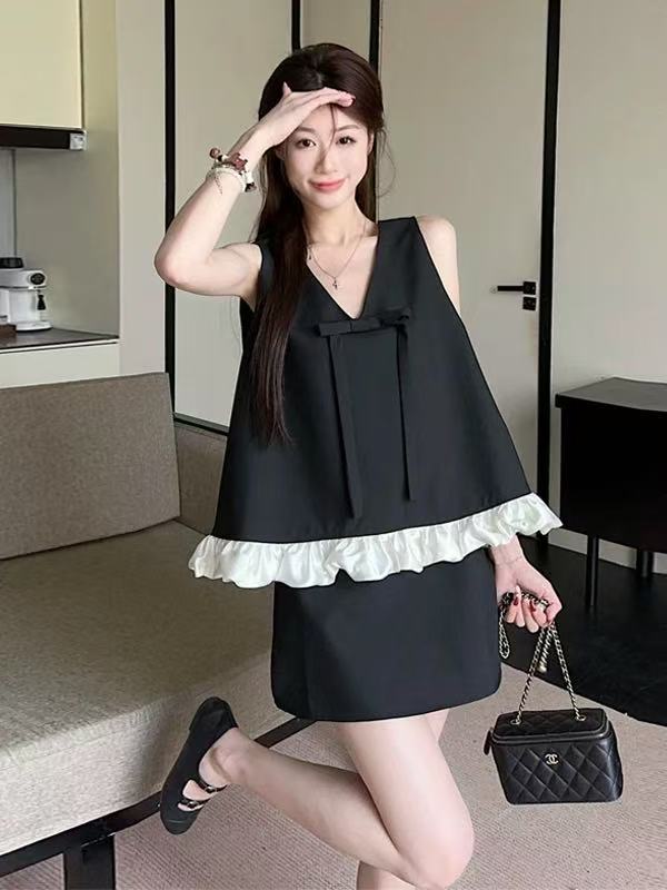 ST272香风背心套装