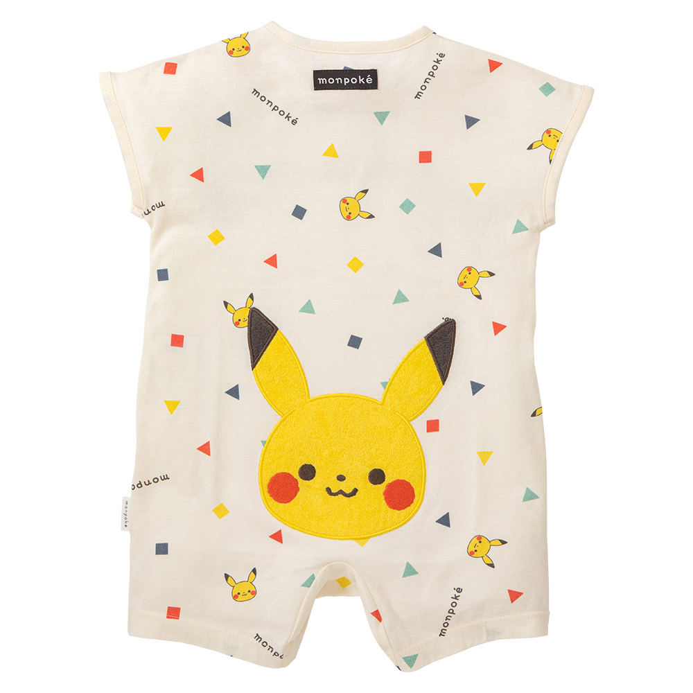 🇯🇵預訂 日本直送🇯🇵Monpoke比卡超滿印屁股貼花短袖連身服