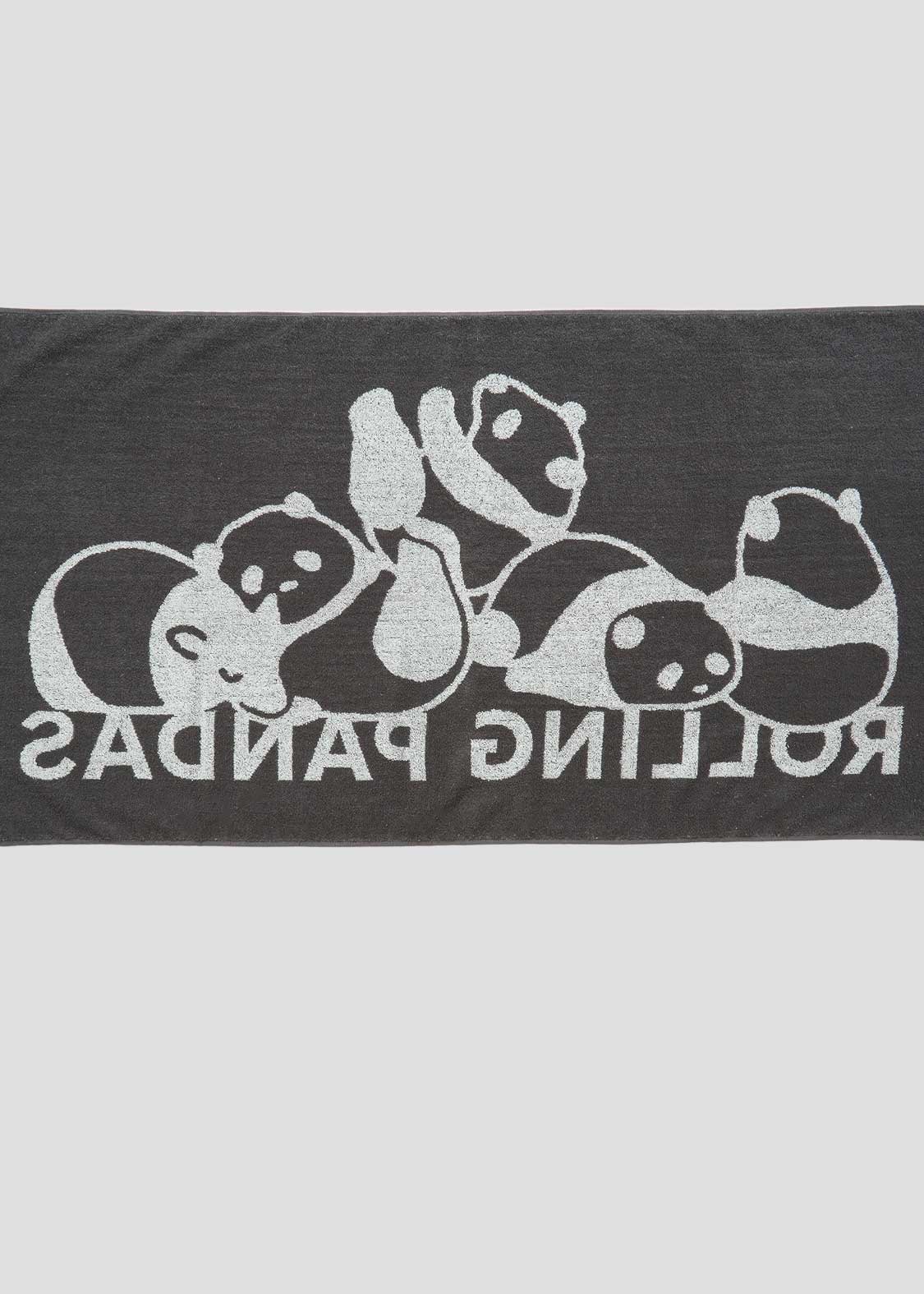 📦訂購 日本限定 graniph Rolling Pandas 熊貓 大毛巾 浴巾