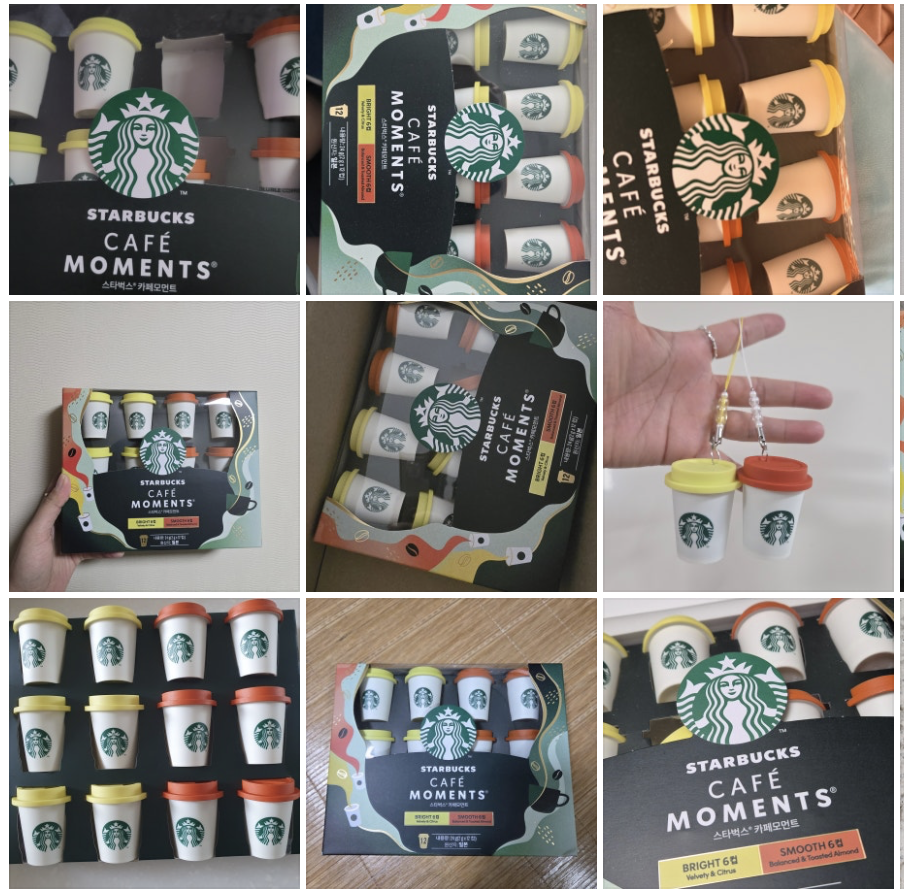 韓國 Starbucks 星巴克 即沖咖啡 迷你杯禮盒 12個/盒｜Starbucks Cafe Moments