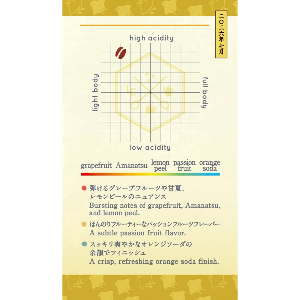 千鳥) 【Seasonal Blend 2026】July | Asobi-Chidori Blend (遊千鳥)