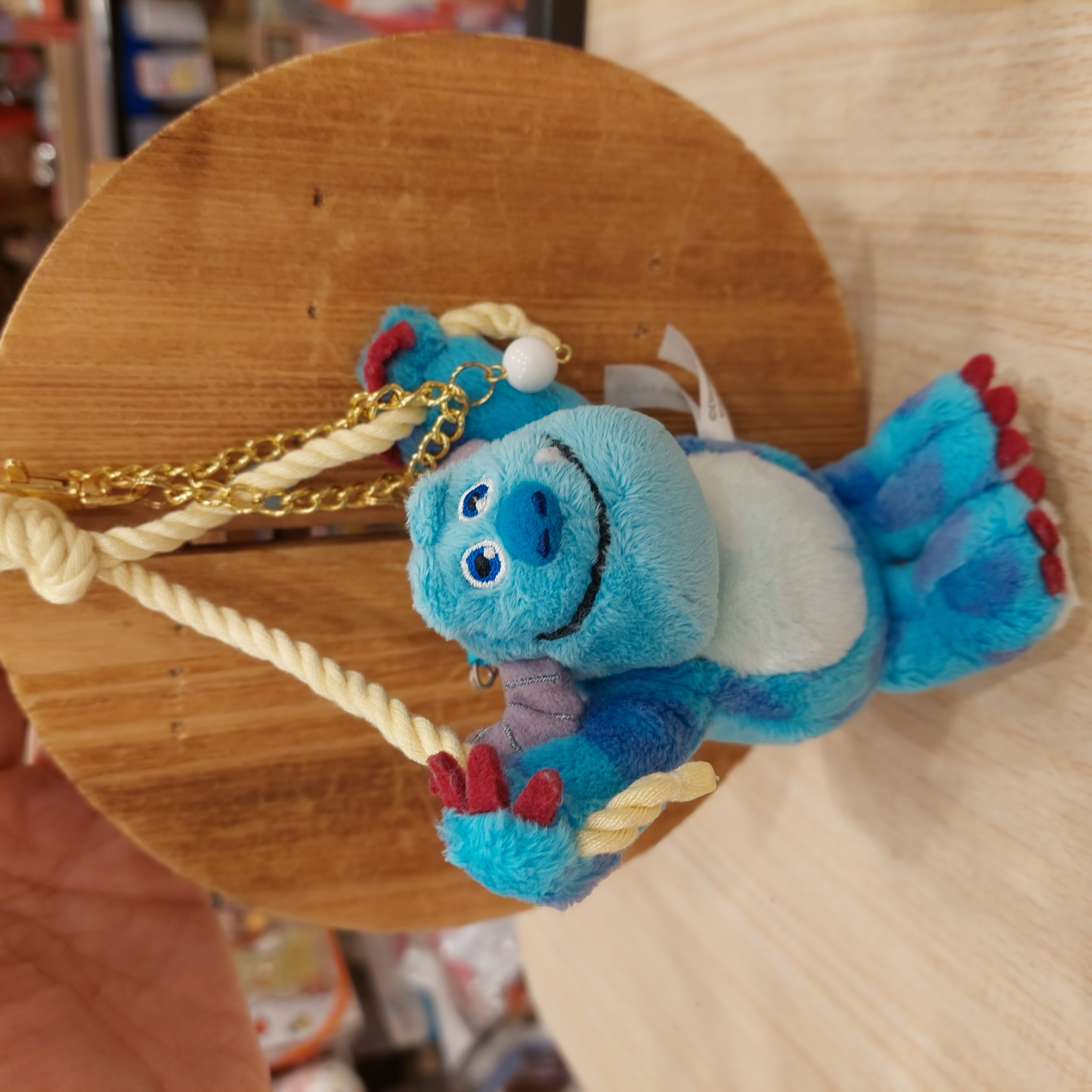 原裝日本Monster Inc 怪獸公司 毛毛 Sully 公仔吊飾 