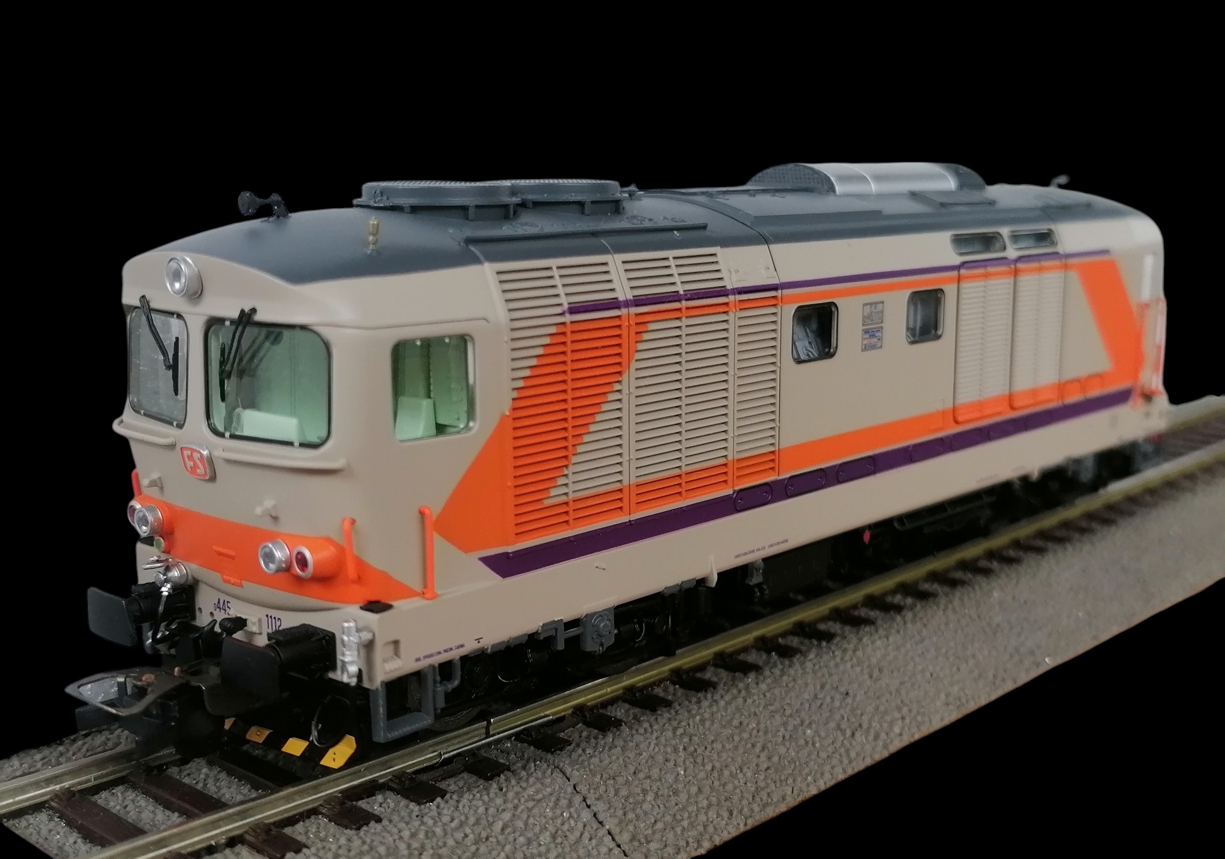 Diesel locomotive D.445 FS Era Piko HO Expert DCC Sound Smoke version