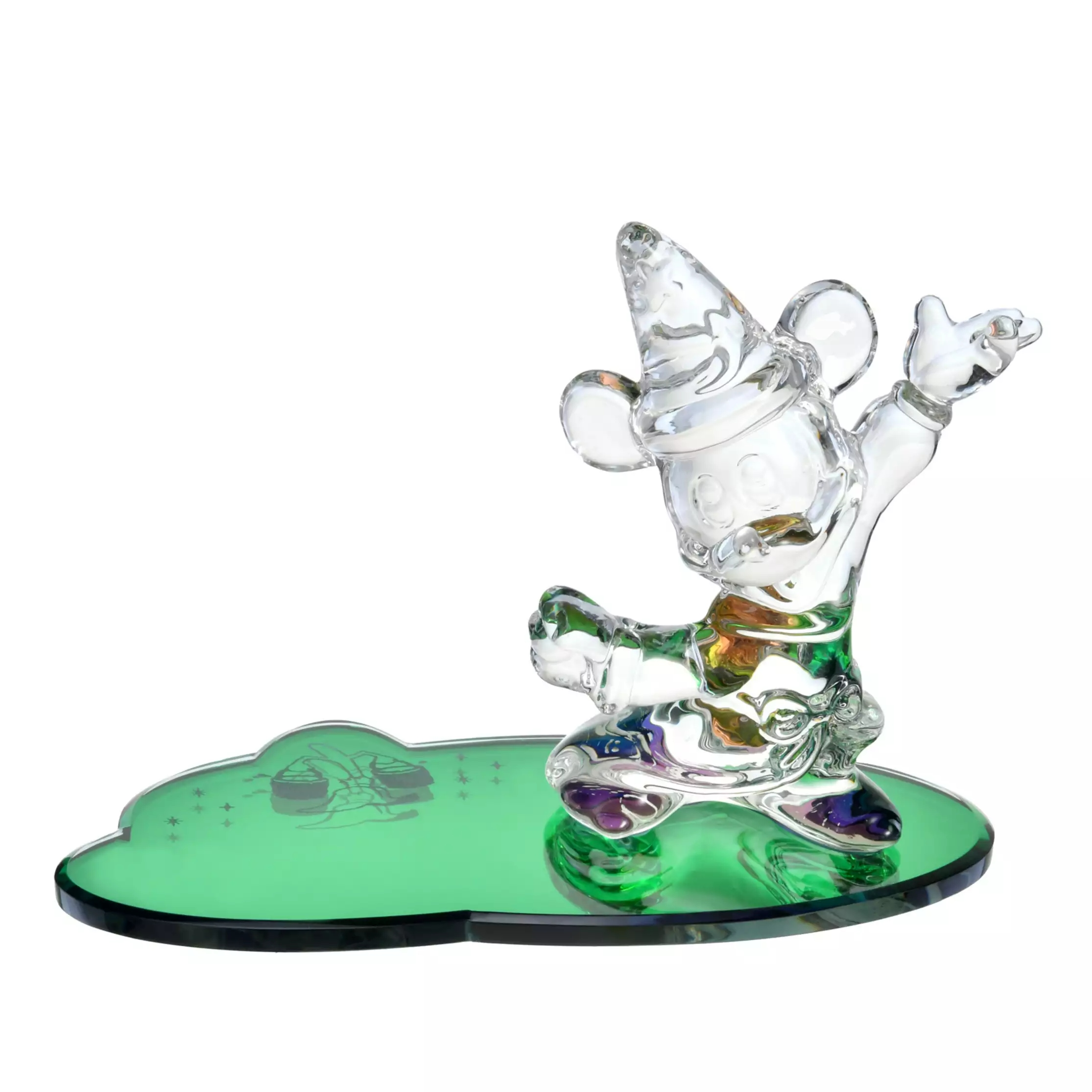 🌸 【預訂】Arribas Brothers Mickey Glass Figurine<Fantasia> - Exclusive Magic 30/6新品