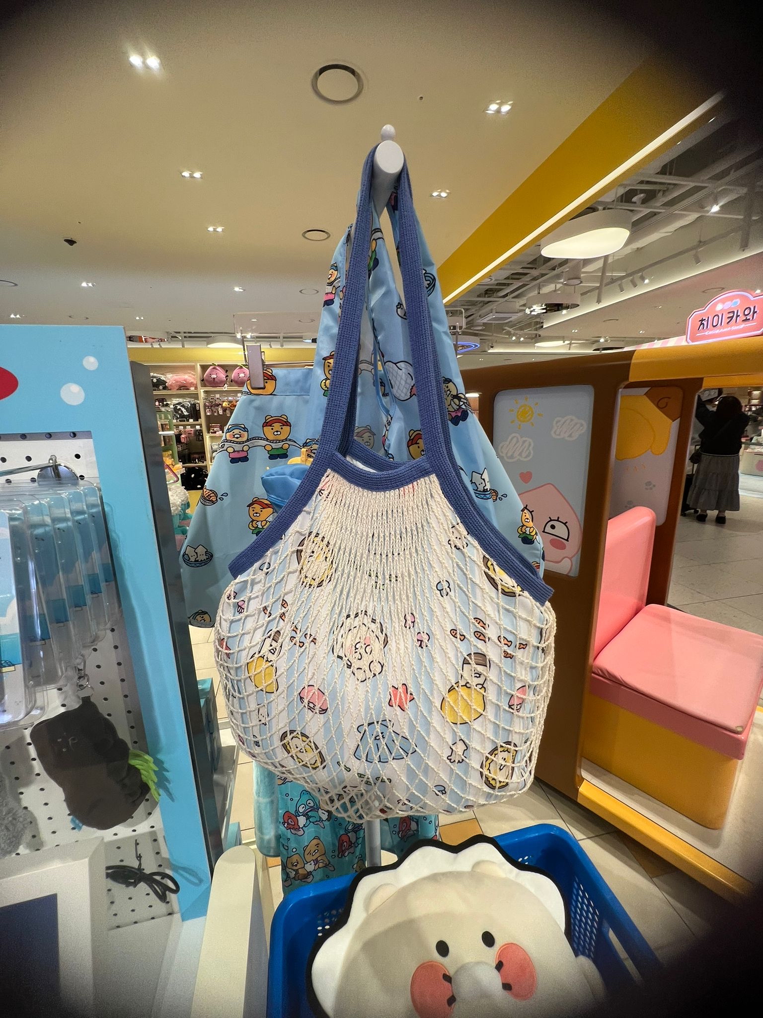 Kakao 海洋生物側膊網購物袋